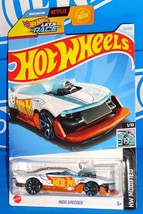 Hot Wheels 2024 HW Modified Series #10 Mod Speeder White w/ TRAP5s LET&#39;S... - $2.50