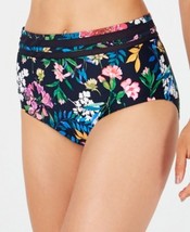 Tommy Hilfiger Carnival Rosa Floral Mesh High-Waist Bikini Bottoms - £23.92 GBP