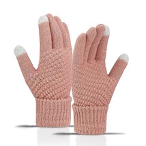 Women Gloves Winter Touch Screen Knitted Gloves For Running Driving Cycling - £11.13 GBP