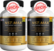 Nst-Max Brain Booster | Nootropic Brain Supplements for Memory and Focus | Premi - £56.26 GBP