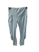 All In Motion Womens Large Gray Pull On Pants Fitted Legging Pockets ruc... - $10.88