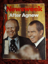 Newsweek Magazine October 22 1973 Oct 73 10/22/73 Gerald Ford Spiro Agnew Israel - £9.48 GBP