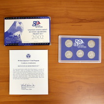 U.S. Mint State Quarters Coin Proof Set OGP COA - $212.06 MXN