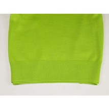 Men PRINCELY Soft Comfortable Merinos Wool Sweater Knits Mock 1011-00 Lime Green image 2