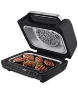 Indoor Grill 8-in-1 with Air Fryer Roast Bake Dehydrate Broil, with Extr... - £202.03 GBP