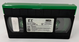 E.T. The Extra Terrestrial Original 1st release VHS Movie 1988~ green Edition VG - £7.08 GBP