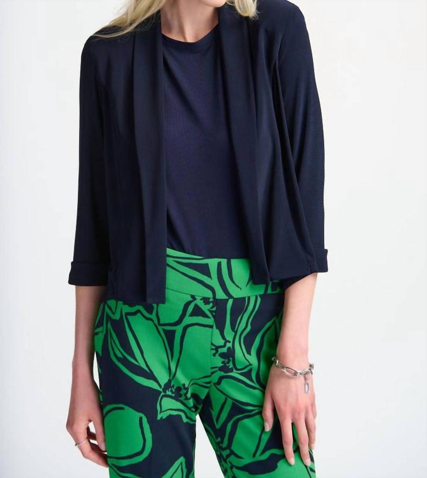 Joseph Ribkoff Shawl Collar Cover Up Size 8 - $157.41