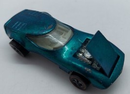 1968 Vtg Mattel Hot Wheels Redline Metallic Teal Torero Vehicle Toy Diecast - £19.35 GBP