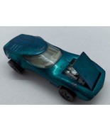 1968 Vtg Mattel Hot Wheels Redline Metallic Teal Torero Vehicle Toy Diecast - $24.74