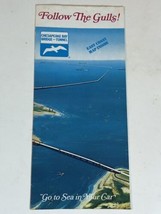 Vintage Chesapeake Bay Bridge Tunnel Brochure Bro12 - $10.88