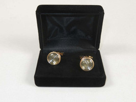 Men J.Valintin Cufflinks by Vitorofolo for French Cuff Shirt V35-35 Gold image 2