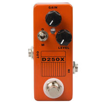 Mosky D250 Overdrive Mini Pedal Dod 250 Style Guitar Effect Micro Pedal Free Shi - £39.12 GBP