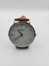 Sprezza Watch - White Dial w/Brown Leather Band - Lightly Worn - £14.85 GBP