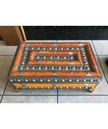 Heirloom Handmade Moroccan Treasure Chest. Silver &amp; Amber.  RARE! MASTER... - €1.610,03 EUR