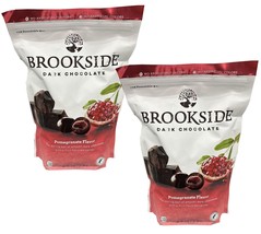 2 Packs Brookside Dark Chocolate Pomegranate Acai Blueberry Fruit Center... - £34.82 GBP