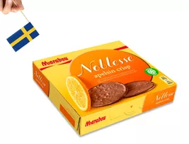 1 Marabou Noblesse apelsin (orange) Crisp 150g (5.29 Oz) Swedish Milk Ch... - $10.43
