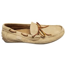 Polo Ralph Lauren Wyndings Moccasins Womens 7.5 Tan Suede Leather Comfy ... - £33.37 GBP