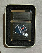 HOUSTON TEXANS HELMET LOGO REFILLABLE TORCH LIGHTER - CLEARANCE ITEM - £7.75 GBP