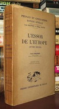 Halphen, Louis L&#39;essor De L&#39;europe Peuples Et Civilisations, Volume Vi Vintage C - £35.87 GBP