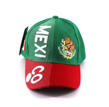 MEXICO Hat Velcroback Curved Bill Baseball Cap One Size Fits Most - £11.18 GBP