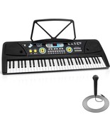 Electric Keyboard, 61 Keys, Portable Digital Musical Karaoke, Pyle (Pkbr... - £67.11 GBP