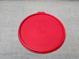 Tupperware 6793A-3 Food Container Replacement Lid, Red, 5.5&#39;&#39; - $6.64