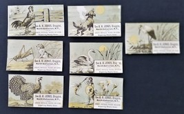 1880s antique 7pc A H JENKS Druggist AD CARD LOT north cohocton ny jewel... - £53.67 GBP