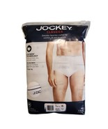 Jockwy Classics Briefs Mens Size 44 Y Front Fly Full Rise Cotton White  ... - £25.27 GBP