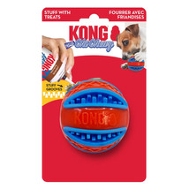 Kong Chi Chewy Zippz Dog Toy Ball 1ea/MD - £6.27 GBP
