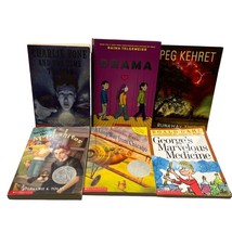 Lot of 6 Scholastic Chapter and Graphic Books Kids Paperbacks Various Authors - £12.76 GBP