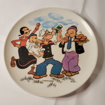 Popeye the Sailor Man Plate Vintage 7&quot; Melmac Childrens Plate. - £15.45 GBP