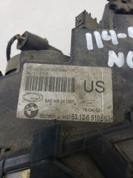 Driver Headlight Sedan Canada Market Without Xenon Fits 02-05 BMW 320i 398132 Item image 11