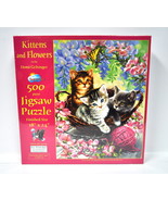 Kittens and Flowers Jigsaw Puzzle 500 Piece - $8.95