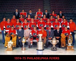 1974 PHILADELPHIA FLYERS 8X10 PHOTO HOCKEY NHL PICTURE TEAM - $4.94