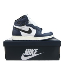Air Jordan 1 Retro High OG &quot;Midnight Navy&quot; Sneakers GS Size 6.5Y NEW FD1... - $136.94 CAD
