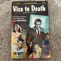 Visa to Death Mystery Paperback Book by Ed Lacy from Perma Books 1956 - £9.73 GBP