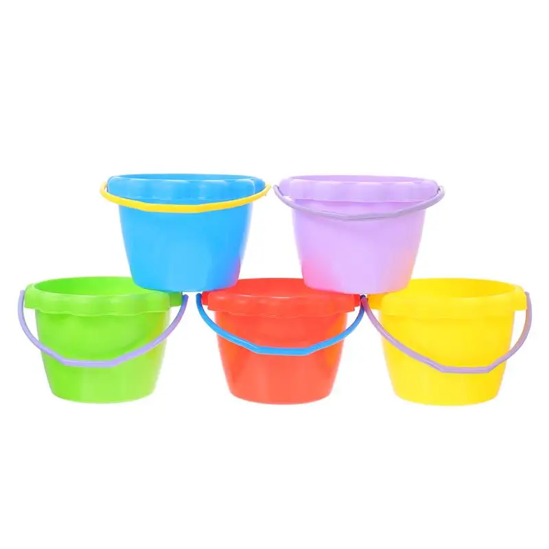 5Pcs Children Beach Toys Summer Toys Kids Seaside Silicone Sand Collection - £13.11 GBP