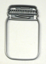 Mason Jar Detailed Lid Small Size Cookie Cutter Baking Tool USA PR3436 - $4.09 CAD
