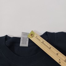 Gildan Ultra Cotton Cobb Atlanta The YMCA Men's Black T-Shirt Long Sleeve Large image 5