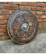 Viking Shield,Celtic Cross,viking wall decor,wood wall art,Handmade Home Decor , - $130.00