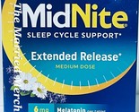 MidNite Extended Release Medium Dose 6 mg 30 tablets 4/25 FRESH! - OPEN ... - $9.97