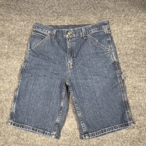 George Mens Denim Shorts Size 33 Blue Jean 5 Pocket GM29524C Cotton Mexico - £14.39 GBP