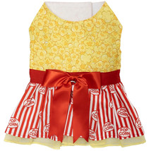 Movie Theater Popcorn Dog Dress with  Matching Leash Sizes S- XL - £16.06 GBP