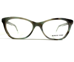 Robert Marc MAIKAI-SG Eyeglasses Frames Brown Blue Cat Eye Full Rim 50-17-135 - £74.36 GBP