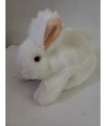 Folkmanis Bunny Rabbit Hand Puppet White 8&quot; Plush Stuffed Animal Albino ... - £12.85 GBP