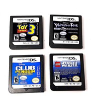 Lot of 4 Nintendo DS games Toy Story 3 LEGO Star Wars III Cartridges Only  - £13.11 GBP