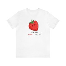 strawberry pune tshirt, white, black, ash, natural, blue, pink S, M, L, ... - £39.34 GBP
