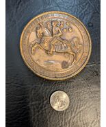 1976 Maryland Americana Bicentenario Bronzo Medaglia Fermacarte Moneta 6... - $363.37 MXN