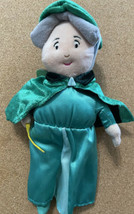 The Disney Store Sleeping Beauty Green Fairy God Mother Fauna Plush Soft Toy 10” - £8.89 GBP