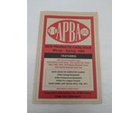 APBA New Products Catalogue Winter-Spring 1993 - $35.63